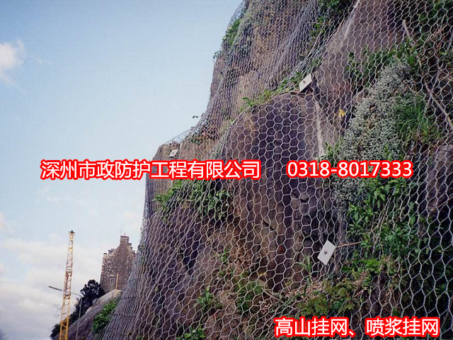 落石防護網